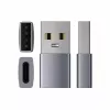 Adattatore per cavo Satechi ST-TAUCM USB-A a USB-C grigio