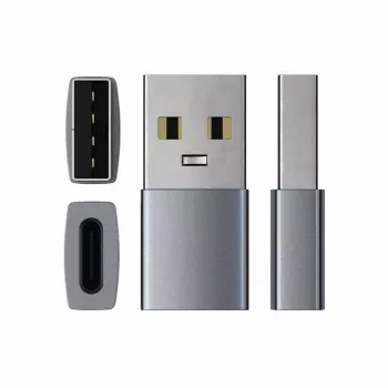 Adattatore per cavo Satechi ST-TAUCM USB-A a USB-C grigio