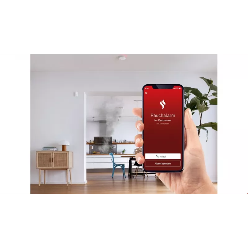 Bosch 8 750 002 142 rilevatore di fumo smart con connessione wireless