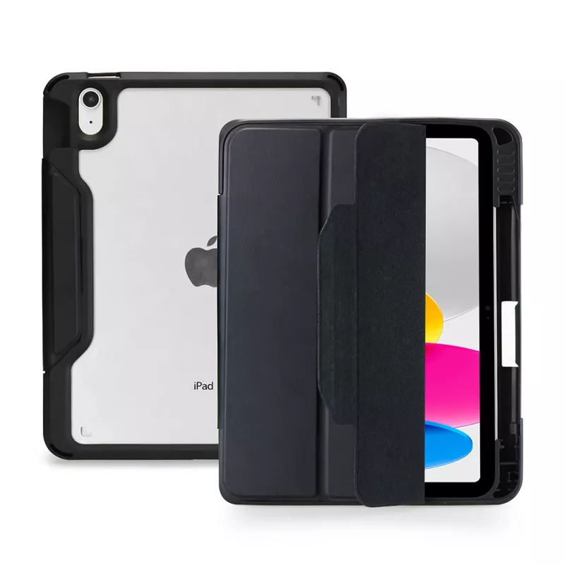 DEQSTER Rugged MAX Case per iPad 10.9 pollici (10ª gen.), nero