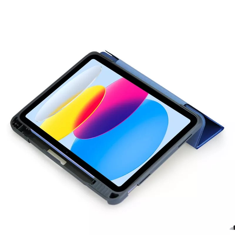 DEQSTER Rugged MAX Case per iPad 10.9″ (10ª gen.), custodia flip, Apple, iPad 10 gen., 27.7 cm (10.9 pollici), 330 g