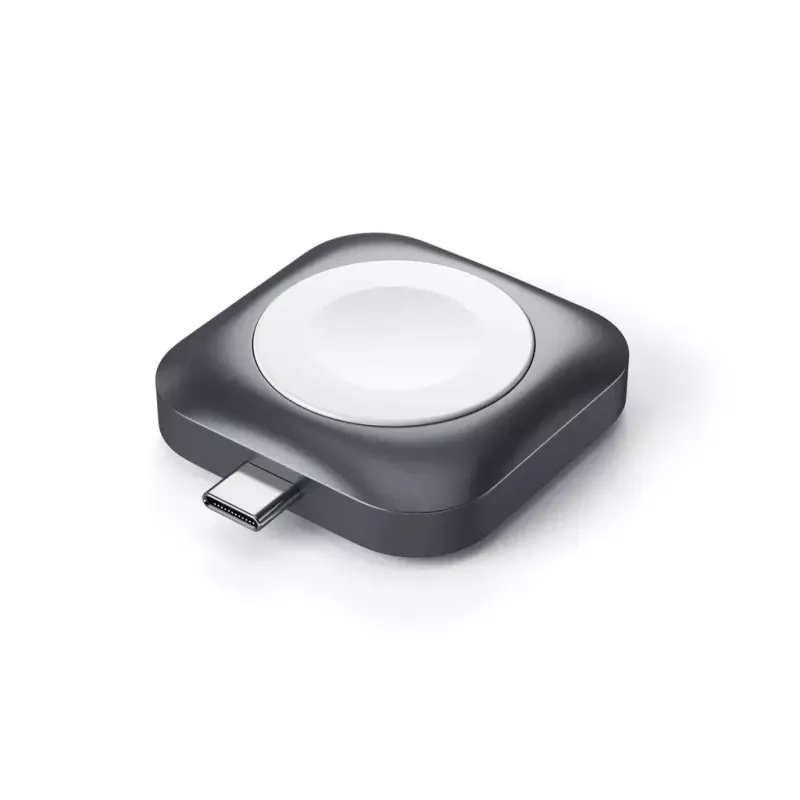 Stazione di ricarica Satechi ST-TCMCAWM Smartwatch nero argento bianco alluminio