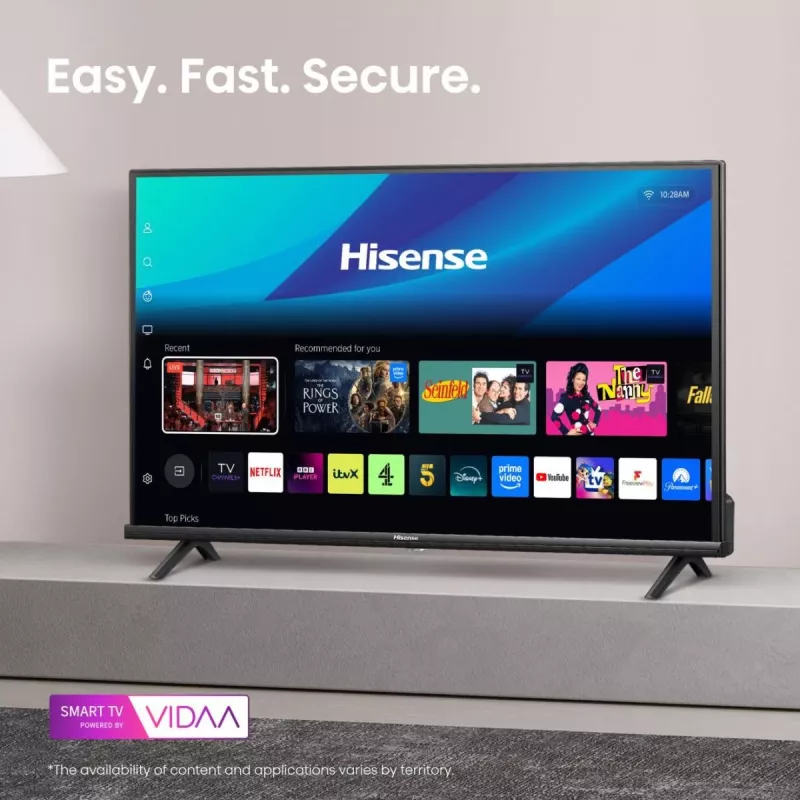 Hisense 40A4Q 101,6 cm (40 pollici) Full HD Smart TV Wi-Fi nero 200 cd/m²