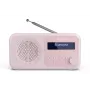 Radio portatile Sharp DR-P420 tuner digitale DAB DAB+ FM rosa