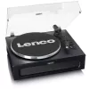 Lenco LS-430BK giradischi a cinghia con 4 altoparlanti integrati, Bluetooth, 40 W, 33/45 giri/min, nero