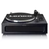 Lenco LS-430BK giradischi a cinghia con 4 altoparlanti integrati, Bluetooth, 40 W, 33/45 giri/min, nero