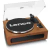 Giradischi audio a trasmissione a cinghia Lenco LS-430BN marrone manuale forza di appoggio 3-4 g
