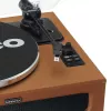 Giradischi audio a trasmissione a cinghia Lenco LS-430BN marrone manuale forza di appoggio 3-4 g