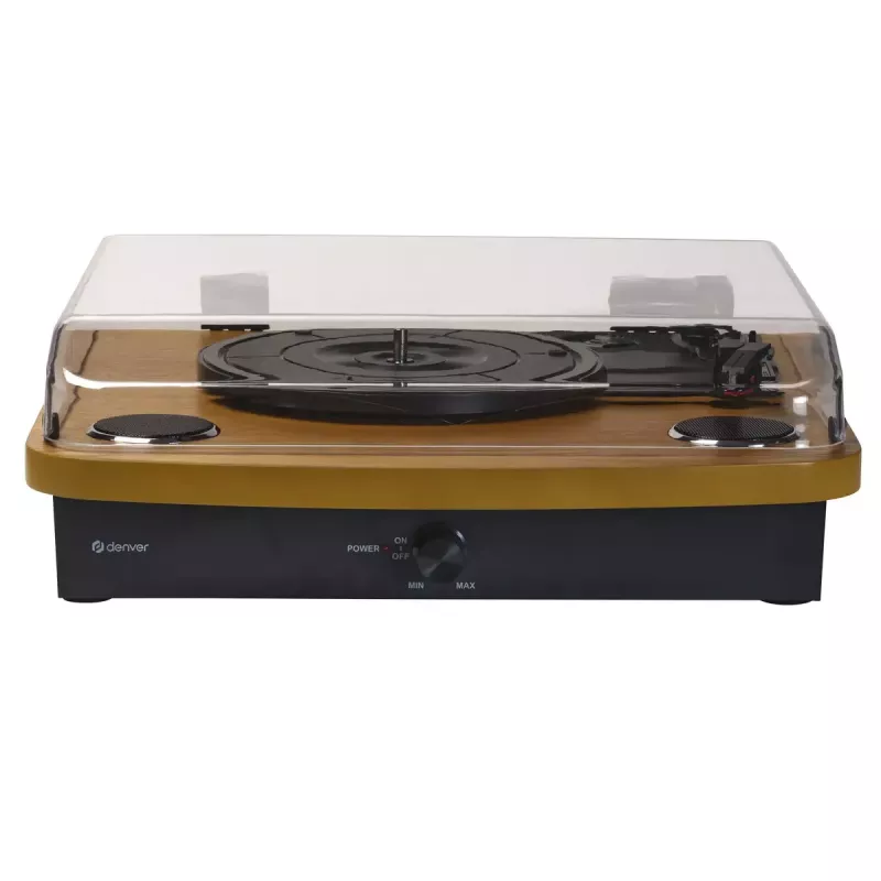 Giradischi semiautomatico Denver VPL-230LW nero legno 2W RMS