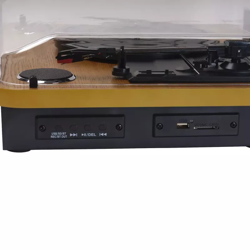 Giradischi semiautomatico Denver VPL-230LW nero legno 2W RMS