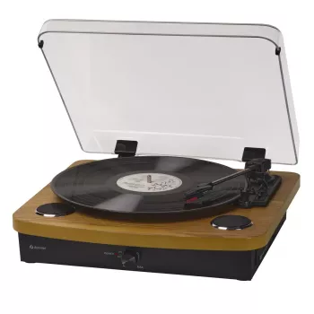 Giradischi semiautomatico Denver VPL-230LW nero legno 2W RMS