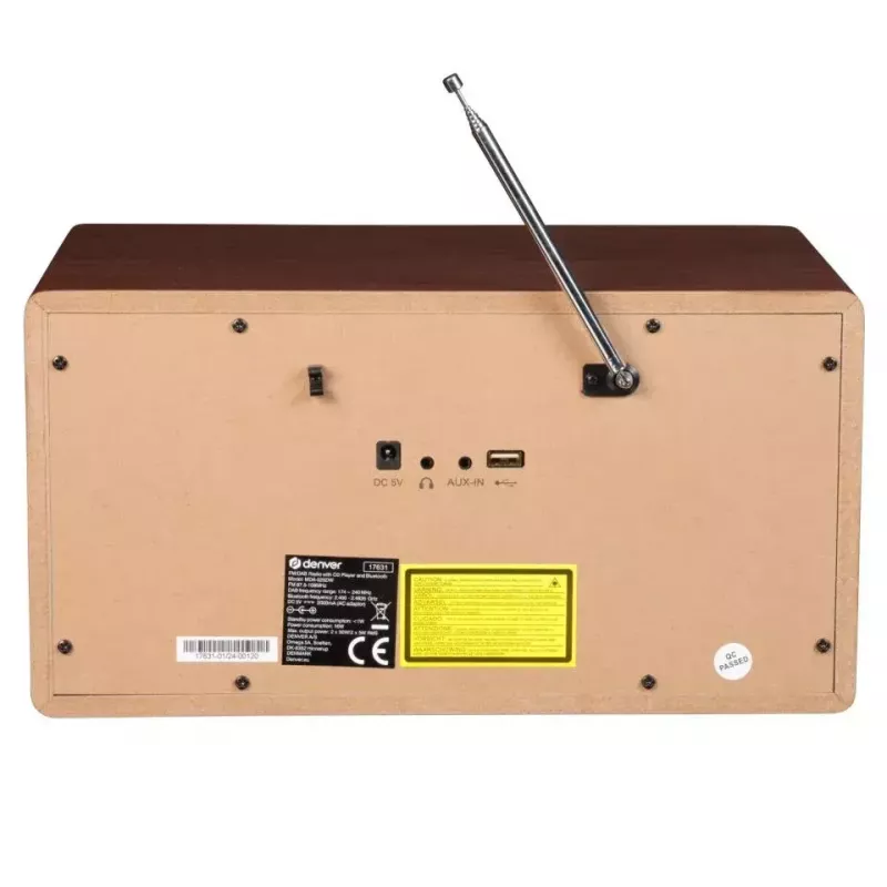 Lettore CD personale Denver MDA-525DW 10 W DAB+ FM