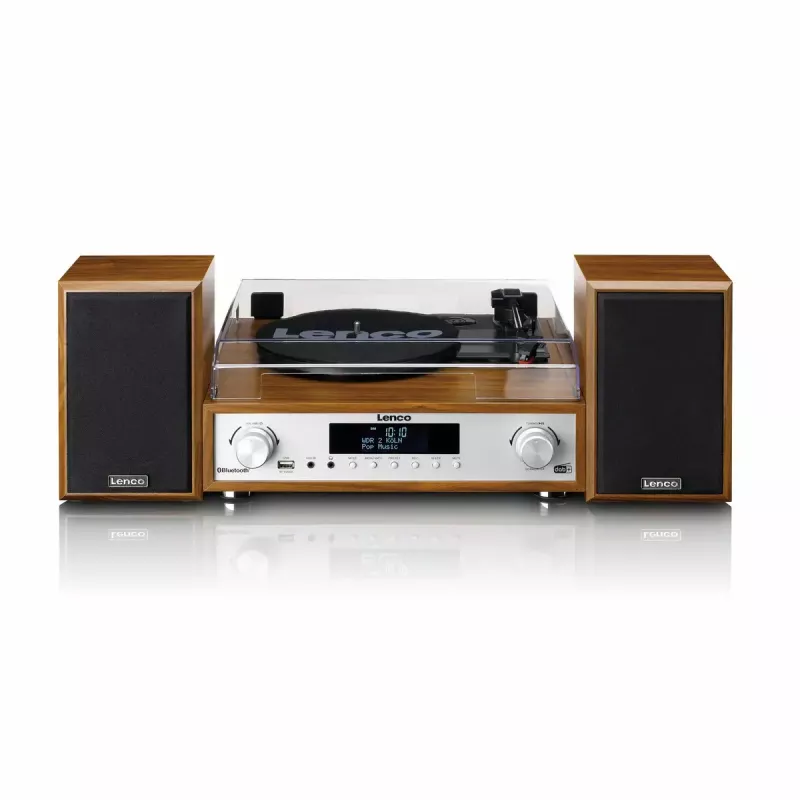 Giradischi audio a trasmissione a cinghia Lenco MC-160WD