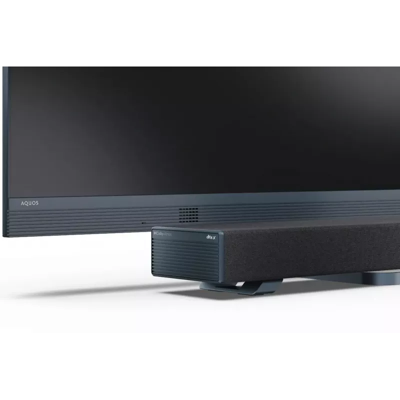 Sharp HT-SBW53121(BK) soundbar 3.1.2 canali con subwoofer wireless, nera