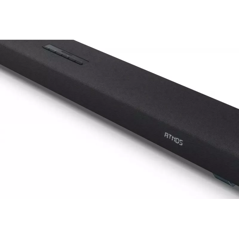 Sharp HT-SBW53121(BK) soundbar 3.1.2 canali con subwoofer wireless, nera