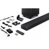 Sharp HT-SBW53121(BK) soundbar 3.1.2 canali con subwoofer wireless, nera