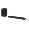 Sharp HT-SBW53121(BK) soundbar 3.1.2 canali con subwoofer wireless, nera