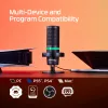 HyperX DuoCast - Microfono USB (nero) - Illuminazione RGB