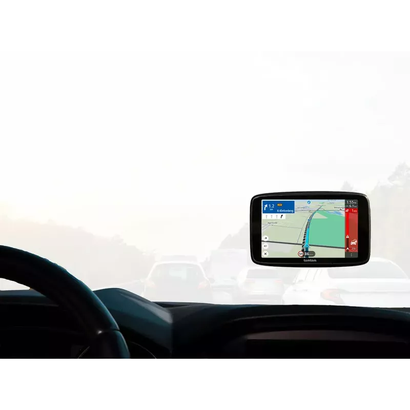 Navigatore GPS portatile TOMTOM GO con touchscreen da 7 pollici, 32 GB, mappe Europa, nero