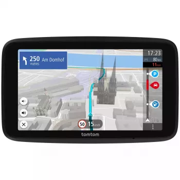 Navigatore GPS portatile/da installazione fissa TOMTOM GO 15,2 cm (6 pollici) touchscreen, Bluetooth, WLAN, mappe Europa, 0,27 kg