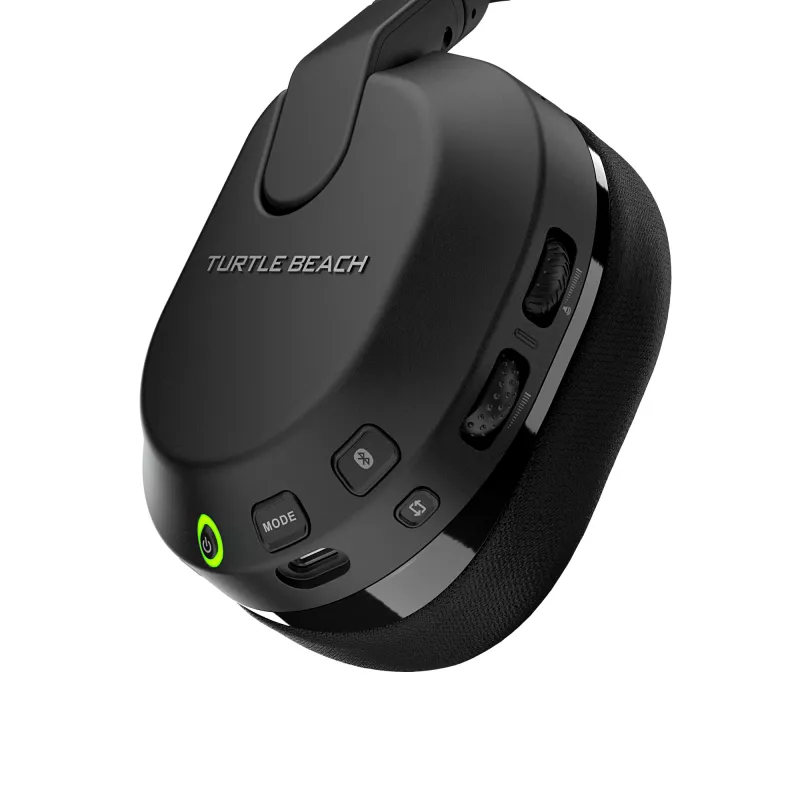 Turtle Beach Stealth 600 nero PC headset gaming wireless con autonomia fino a 80 ore, altoparlanti da 50 mm e Bluetooth per PC, PS5, PS4 e dispositivi mobili