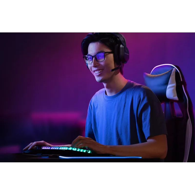 Turtle Beach Stealth 600 nero PC headset gaming wireless con autonomia fino a 80 ore, altoparlanti da 50 mm e Bluetooth per PC, PS5, PS4 e dispositivi mobili