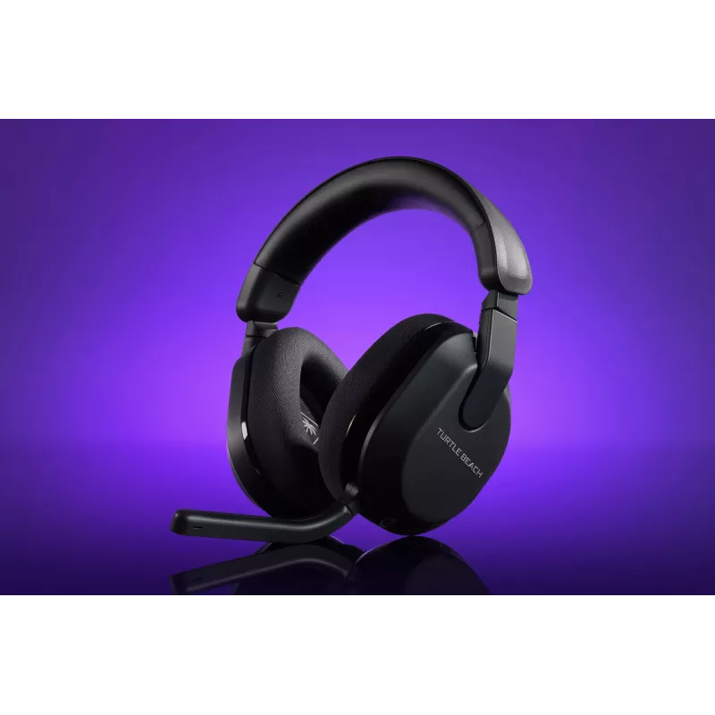 Turtle Beach Stealth 600 nero PC headset gaming wireless con autonomia fino a 80 ore, altoparlanti da 50 mm e Bluetooth per PC, PS5, PS4 e dispositivi mobili