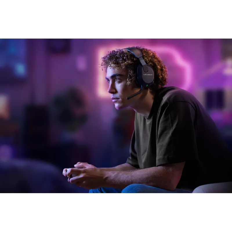 Turtle Beach Stealth 600 nero PlayStation headset gaming wireless con autonomia fino a 80 ore, altoparlanti da 50 mm e Bluetooth per PS5, PS4, PC e dispositivi mobili
