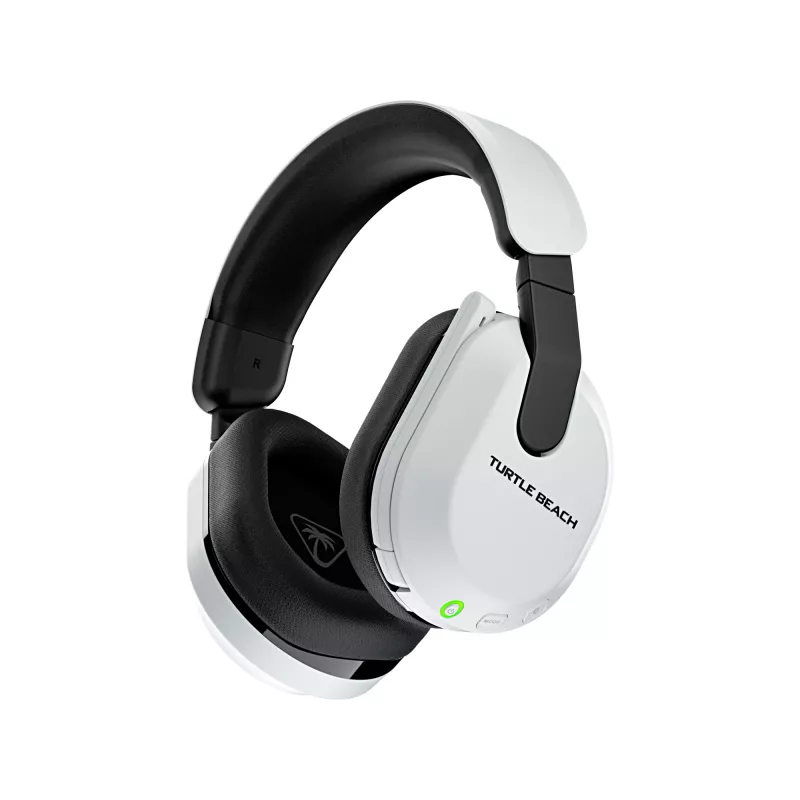 Turtle Beach Stealth 600 bianco PlayStation headset gaming wireless con autonomia fino a 80 ore, altoparlanti da 50 mm e Bluetooth per PS5, PS4, PC e dispositivi mobili