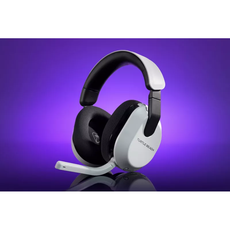 Turtle Beach Stealth 600 bianco PlayStation headset gaming wireless con autonomia fino a 80 ore, altoparlanti da 50 mm e Bluetooth per PS5, PS4, PC e dispositivi mobili