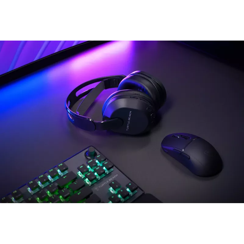 Turtle Beach Stealth 500 nero PlayStation headset gaming wireless con autonomia fino a 40 ore e Bluetooth per PS5, PS4, PC e dispositivi mobili