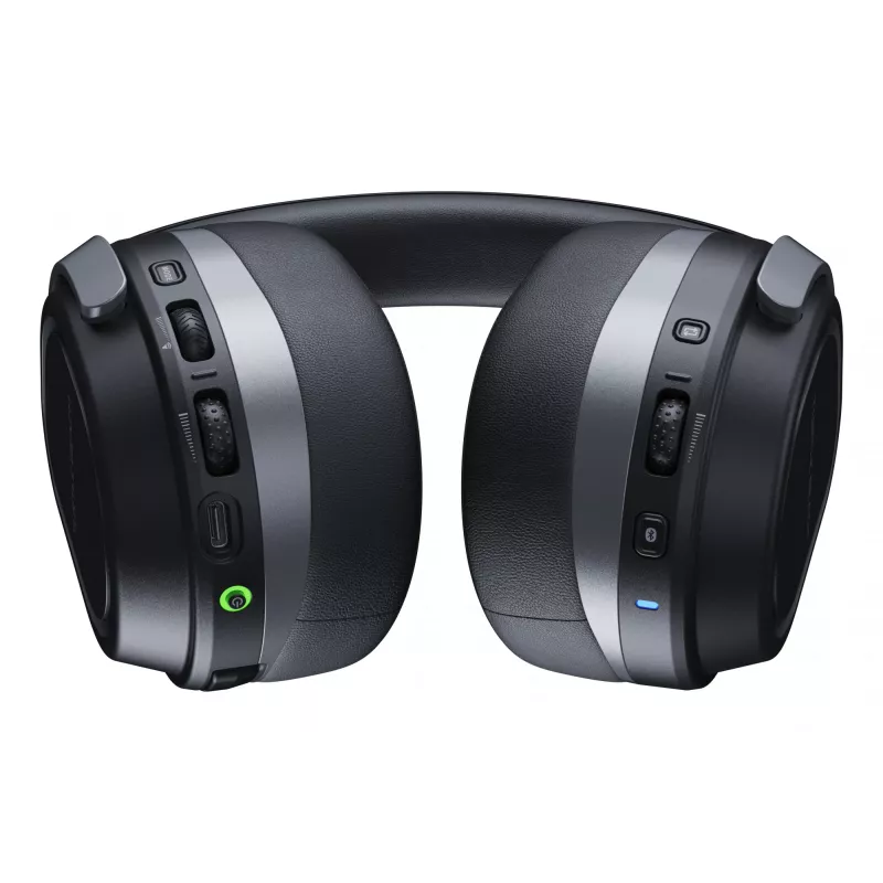 Turtle Beach Stealth 700 nero PlayStation headset gaming wireless con autonomia fino a 80 ore, Bluetooth, doppi trasmettitori e driver da 60 mm per PS5, PS4, PC e dispositivi mobili