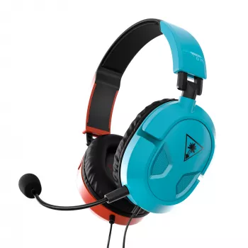 Turtle Beach Recon 50 headset con filo head-band gaming blu, rosso