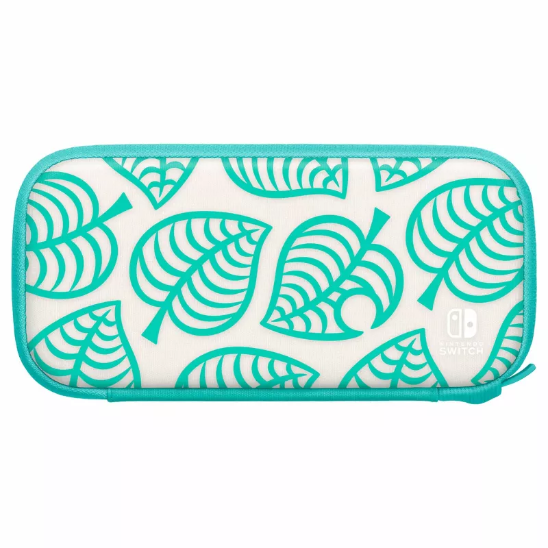 Nintendo 10004106 borsa portatile per console da gioco custodia sleeve verde, bianco