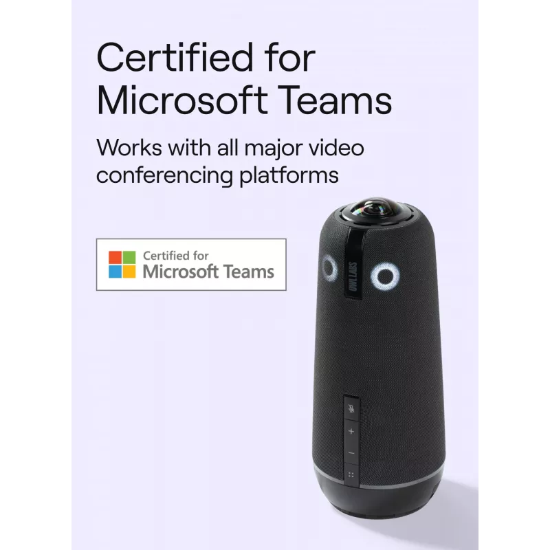 Sistema di videoconferenza di gruppo Owl Labs Meeting Owl 4+ 360 gradi 4K Ultra HD