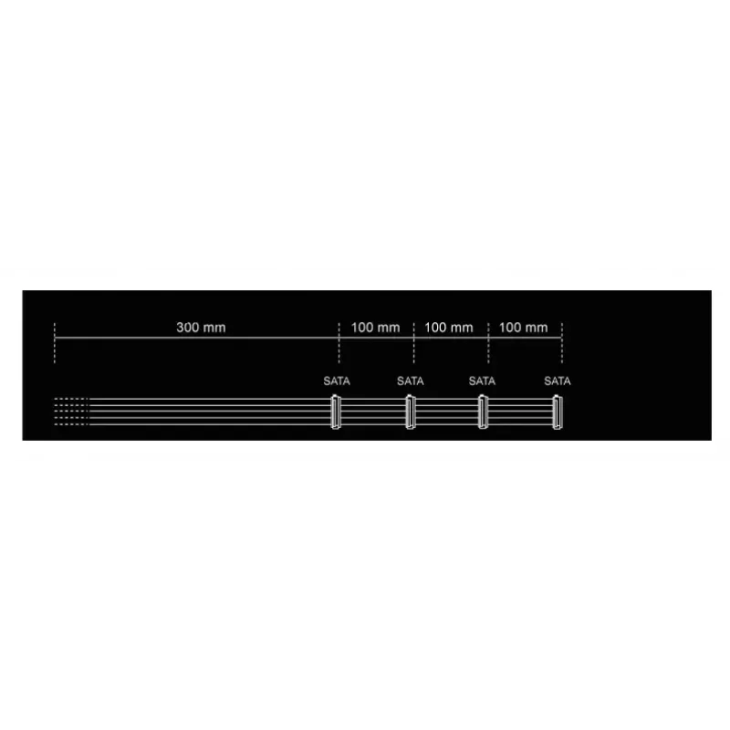Cavo be quiet! CS-3640 0,6 m