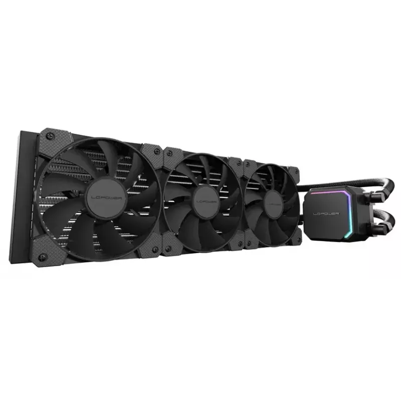 Dissipatore liquido all-in-one LC-Power LC-CC-360-B 12 cm nero