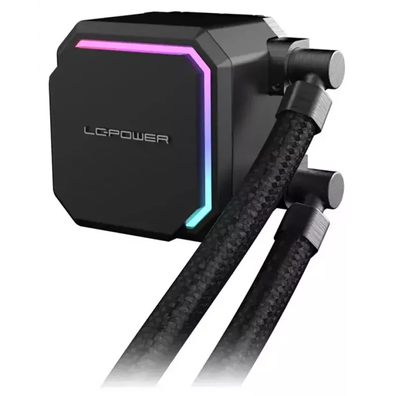 Dissipatore liquido all-in-one LC-Power LC-CC-360-B 12 cm nero