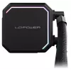 Dissipatore liquido All-in-One LC-Power LC-CC-240-B-ARGB 12 cm nero