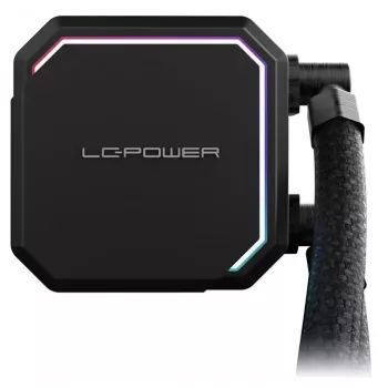 Dissipatore liquido All-in-One LC-Power LC-CC-240-B-ARGB 12 cm nero