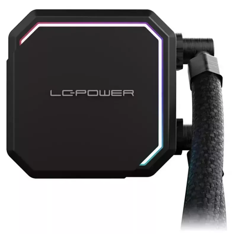 Dissipatore liquido All-in-One LC-Power LC-CC-240-B-ARGB 12 cm nero