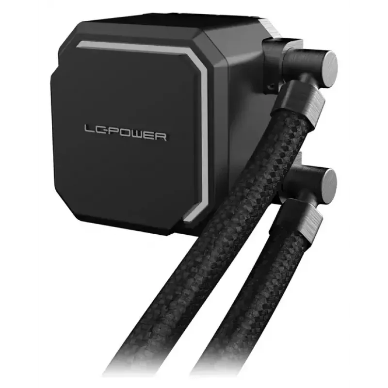 Dissipatore liquido All-in-One LC-Power LC-CC-240-B-ARGB 12 cm nero
