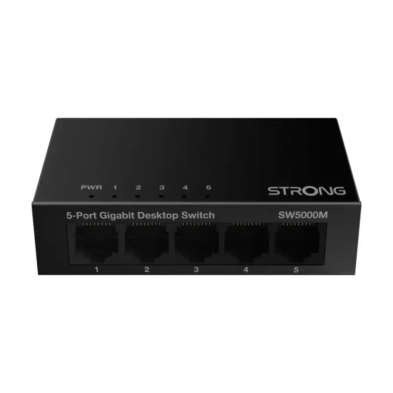 Switch di rete Strong SW5000M Gigabit Ethernet 5 porte 10 Gbit/s