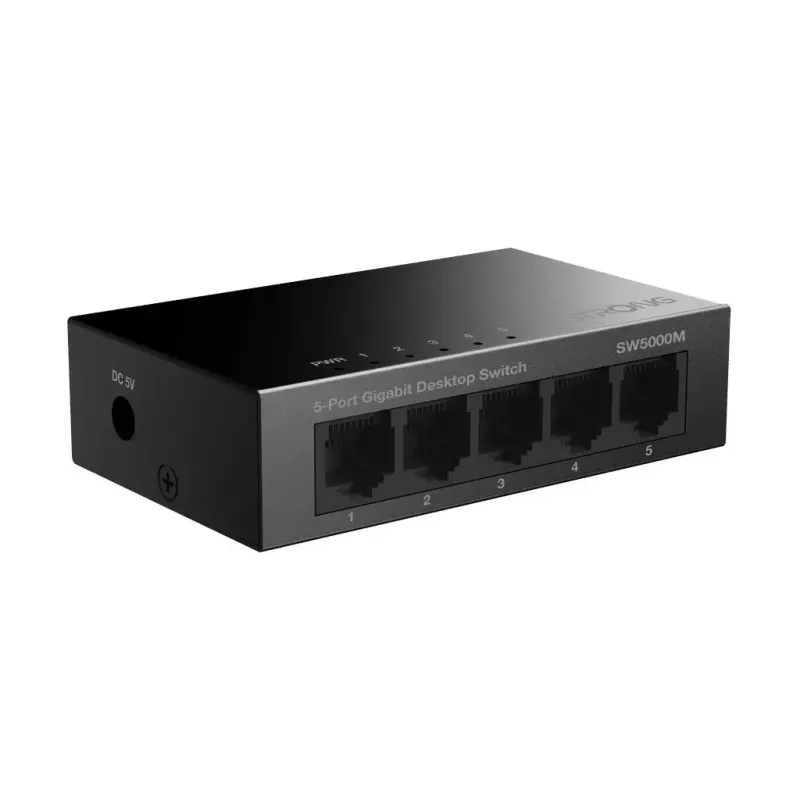 Switch di rete Strong SW5000M Gigabit Ethernet 5 porte 10 Gbit/s