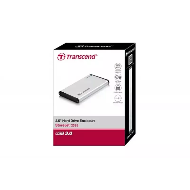 Case per HDD/SSD Transcend TS0GSJ25S3