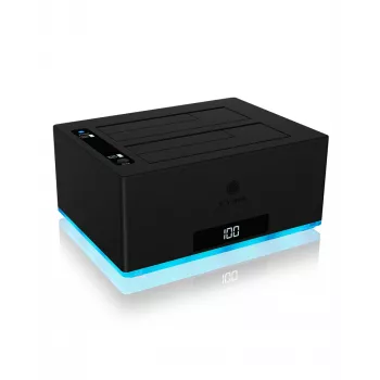 ICY BOX IB-127CL-U3 USB 3.2 Gen 1 (3.1 Gen 1) Type-B nero