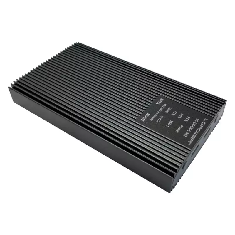 LC-Power LC-DOCK-C-M2 docking station USB 3.2 per SSD M.2 NVMe e SATA