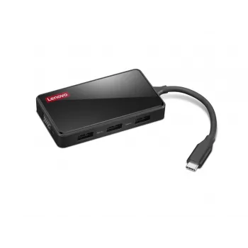 Dock per laptop Lenovo GX91M73945 con filo USB 3.2 Gen 1 Type-C nero 4K Ultra HD