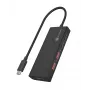 ICY BOX IB-HUB1436-CPD con filo USB 3.2 Gen 2 (3.1 Gen 2) Type-A nero