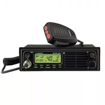 Ricetrasmettitore CB per auto Albrecht AE 6491 VOX display LCD 12/24 V